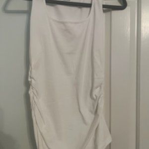 Venus Ruched Top-white